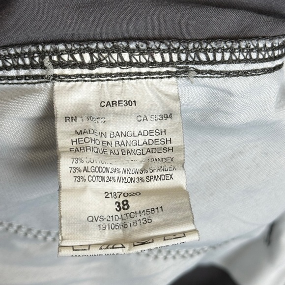 Lee Extreme Motion Cargo Shorts Gray Size 38 Casual Comfort - Picture 6 of 9